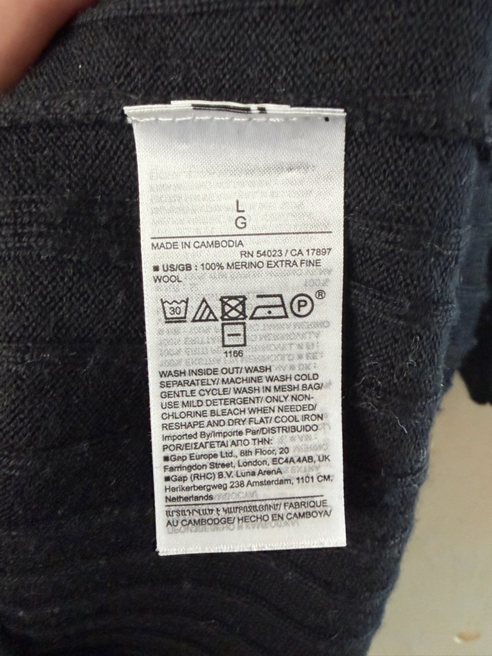 Set of 3 Banana Republic $80 RIBBED MERINO SCOOP-NECK SWEATERS Large - Picture 4 of 12